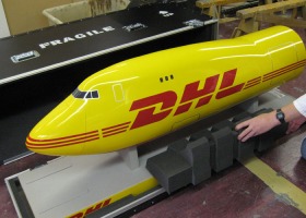 DHL Ground Crew Trainer being packed - DHL Global