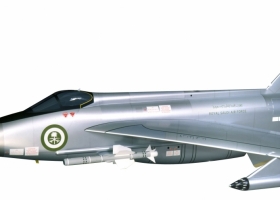 1:4 Scale Lightning - RSAF Livery - BAE Systems