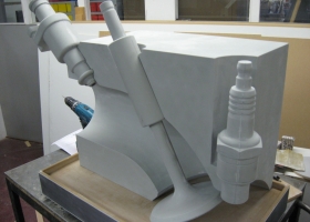 Valve Demonstrator under construction - Shell Research